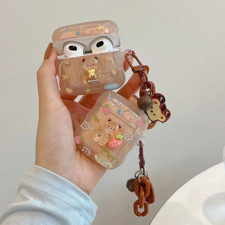 Honey Bear Airpod Case Cover