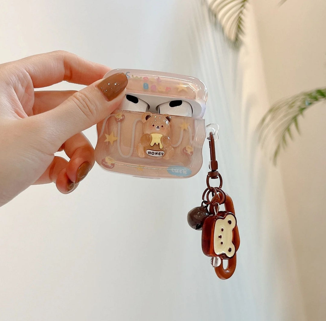 Honey Bear Airpod Case Cover