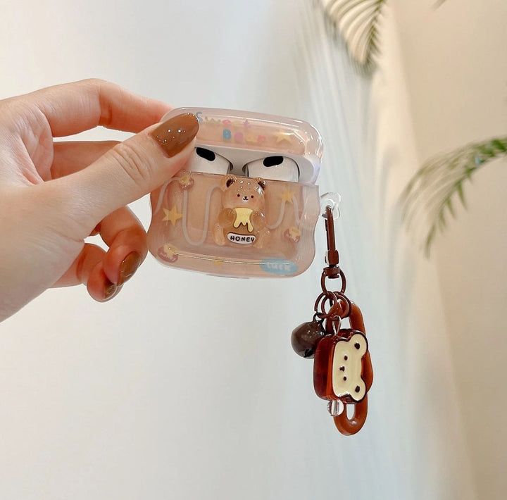 Honey Bear Airpod Case Cover