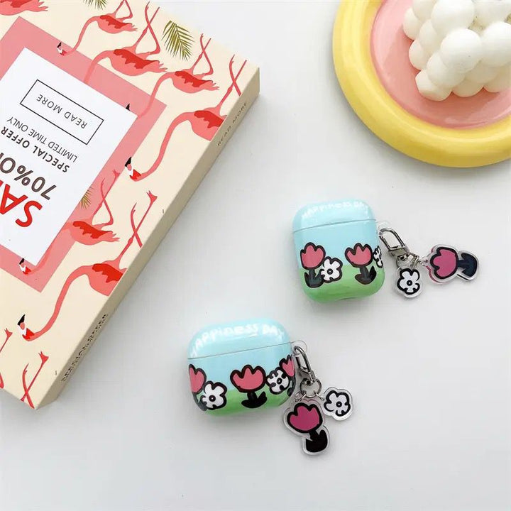 Tulip Art Airpod Case Cover