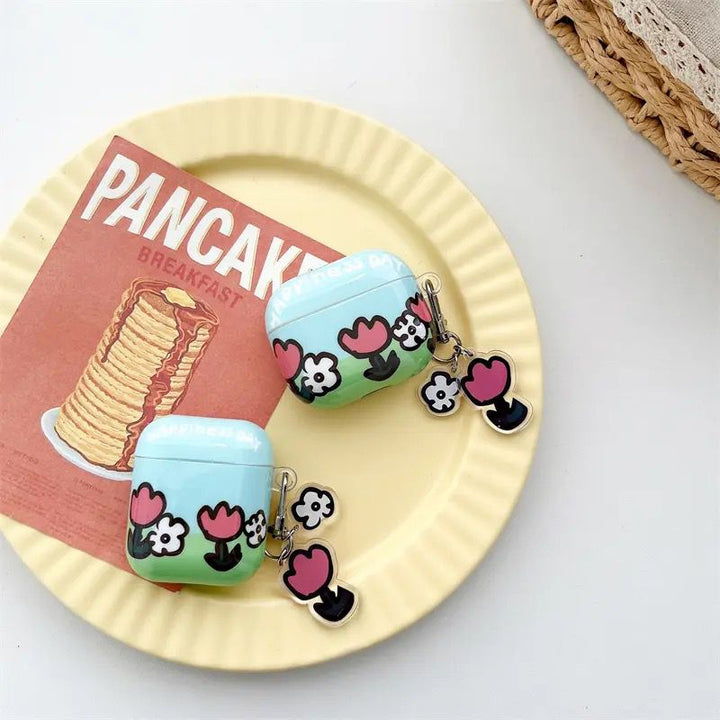 Tulip Art Airpod Case Cover