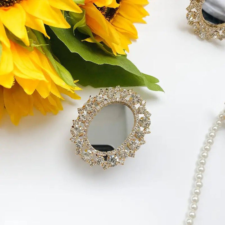 Crystal Mirror Pop Socket
