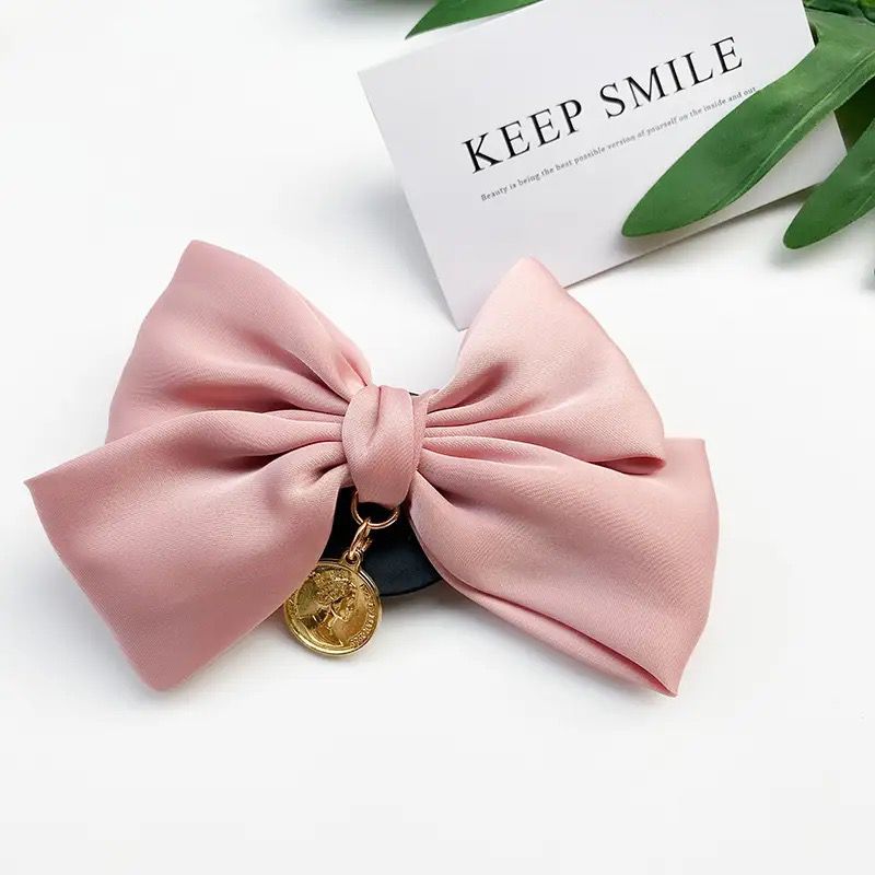 Large Satin Bow Pop Socket