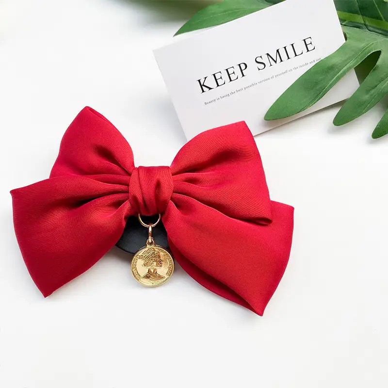 Large Satin Bow Pop Socket