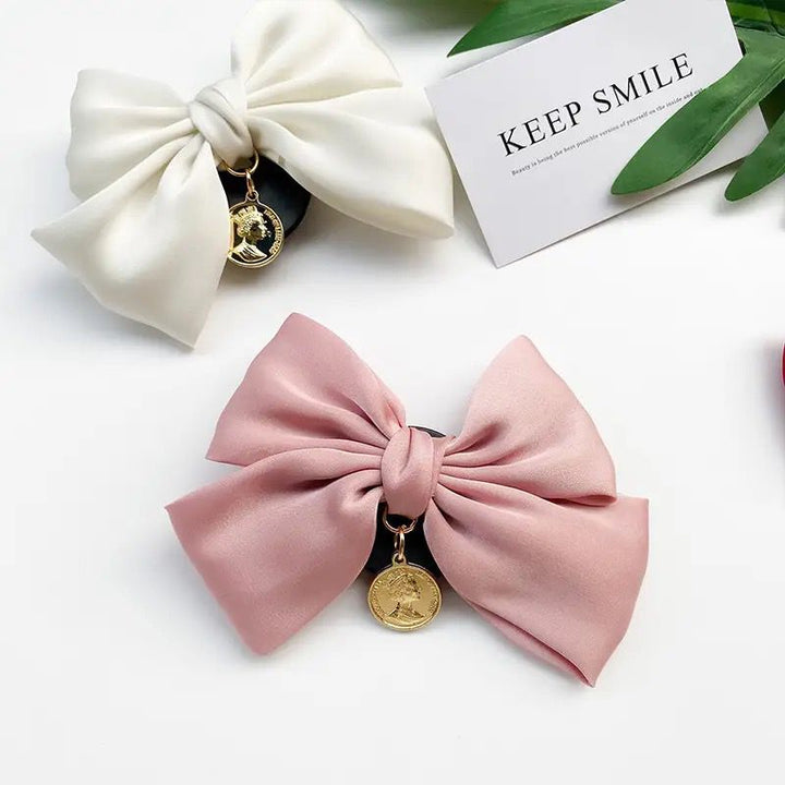 Large Satin Bow Pop Socket