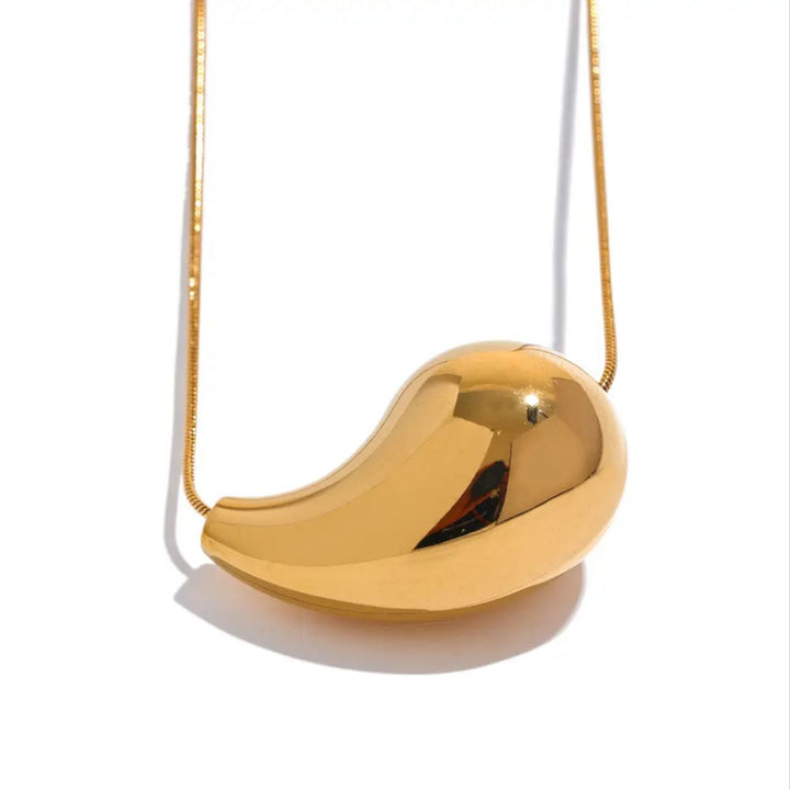 GlowDrop Stainless Steel Necklace