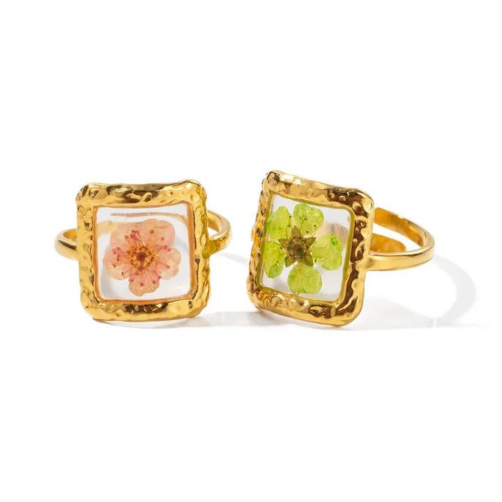 Eternal Plum Stainless Steel Ring