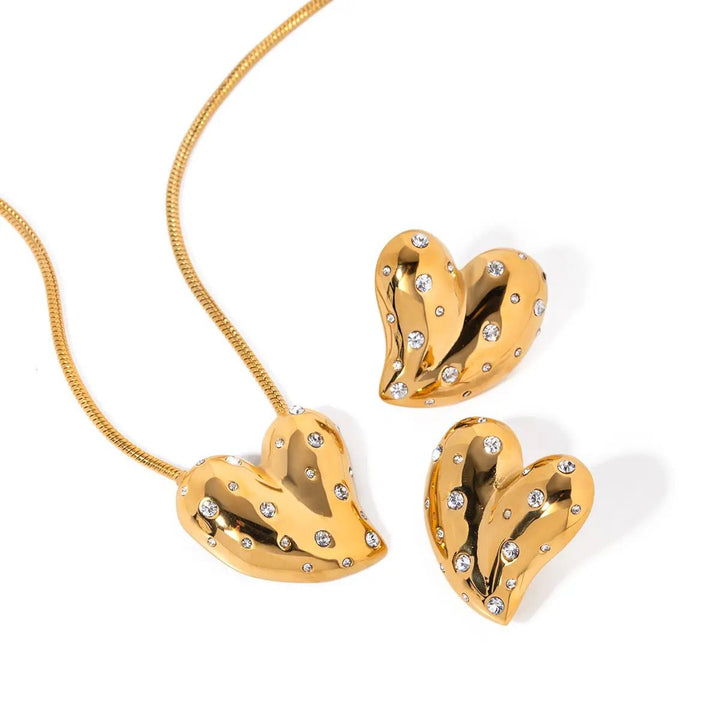 LoveBound Combo Necklace & Earring Set