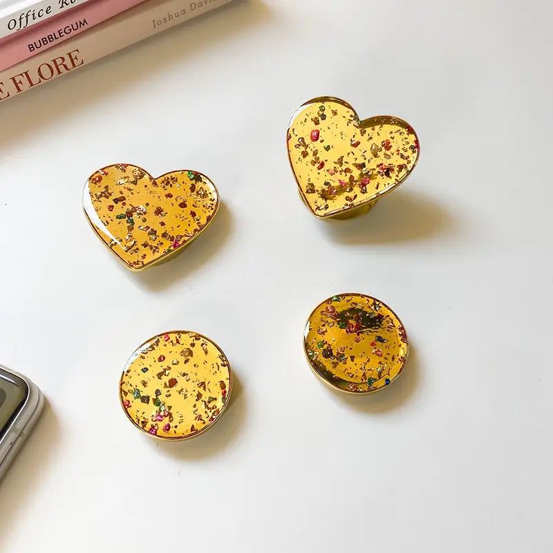 Gold Foil Pop Socket