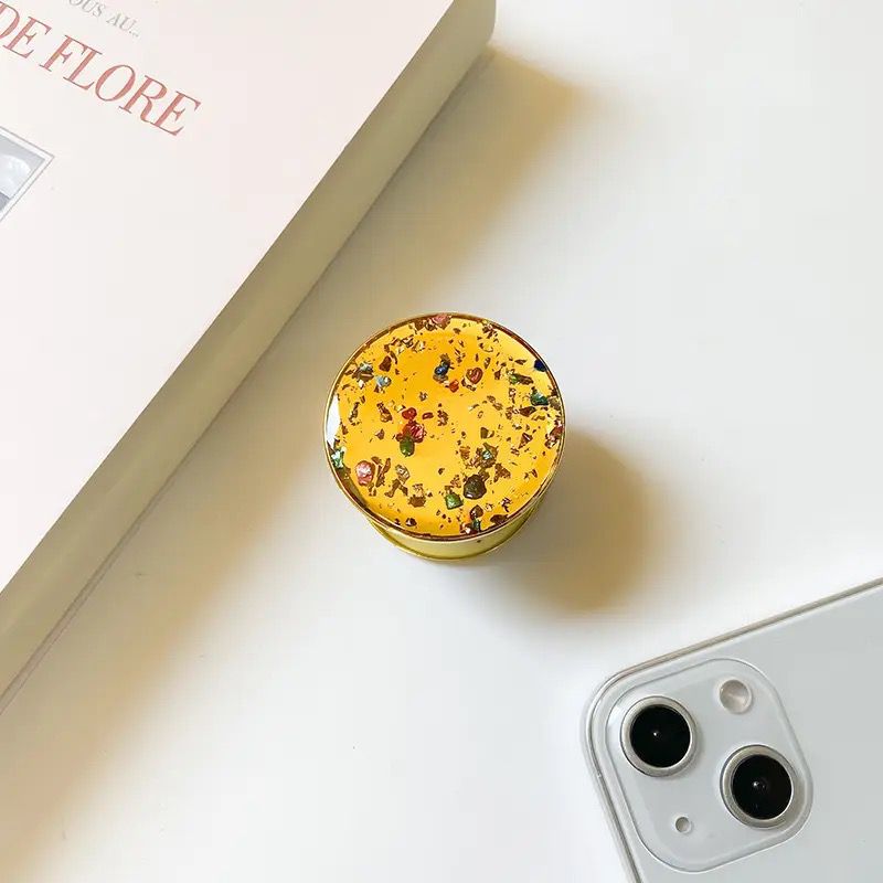 Gold Foil Pop Socket