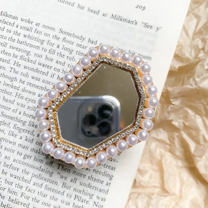 Pearl Mirror Pop Socket