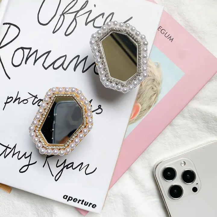 Pearl Mirror Pop Socket