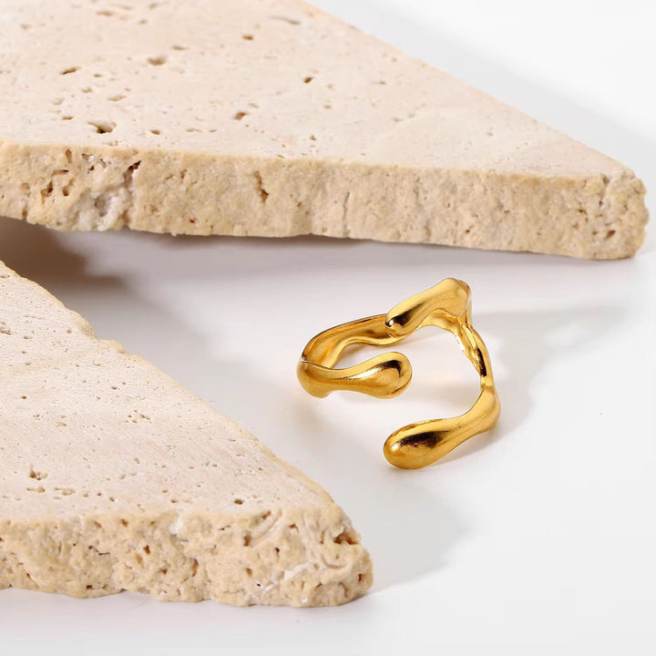 Fushion Flow Stainless Steel Ring