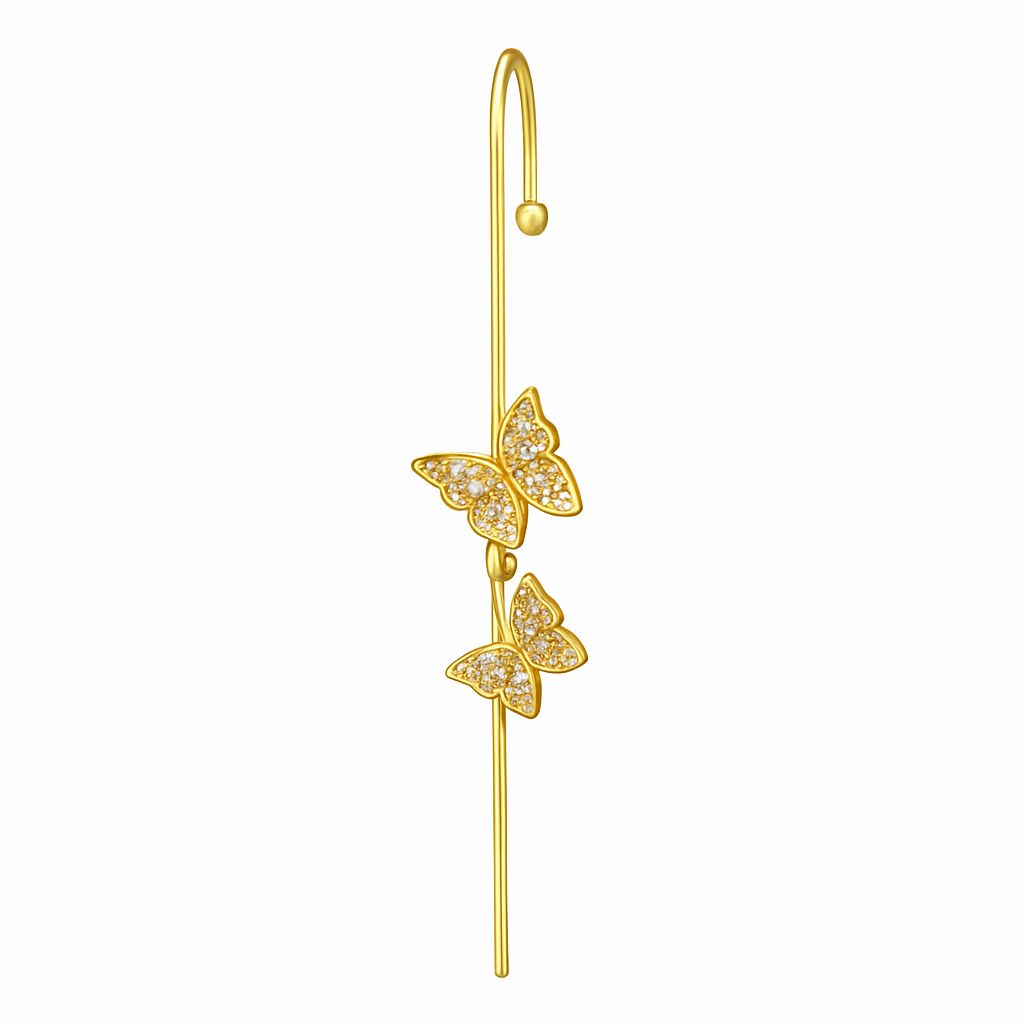 18K Gold Plated Ear Cuff
