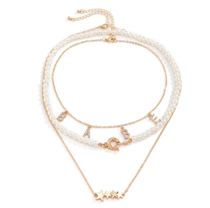 Boss Babe Golden 3 Layer Necklace