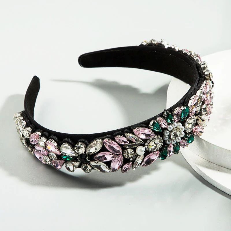 Midnight Sparkle Crystal Hair Band