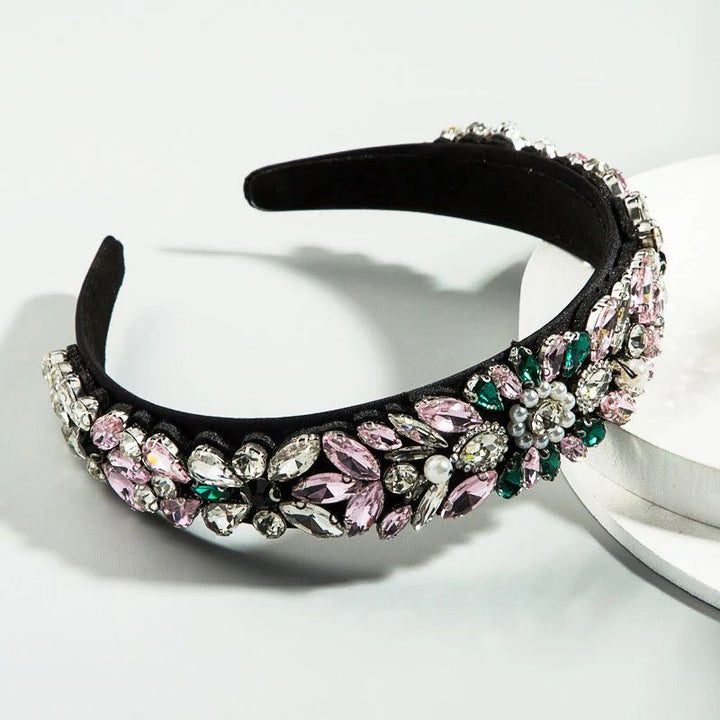 Midnight Sparkle Crystal Hair Band