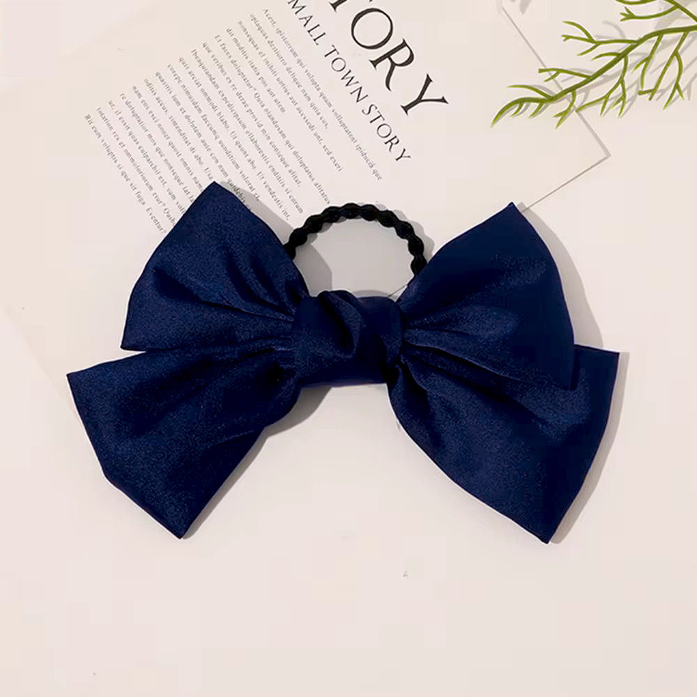 Oversized Satin Ribbon Elastic Band