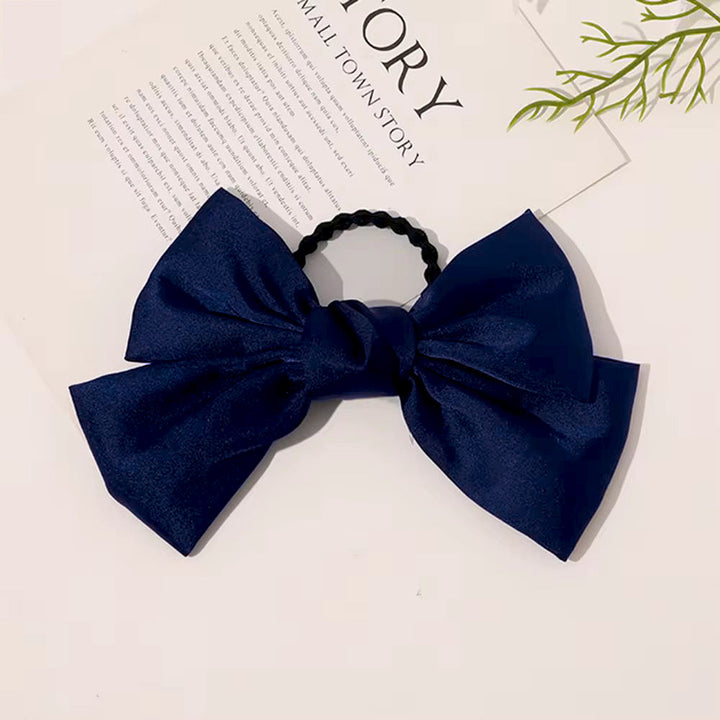 Oversized Satin Ribbon Elastic Band