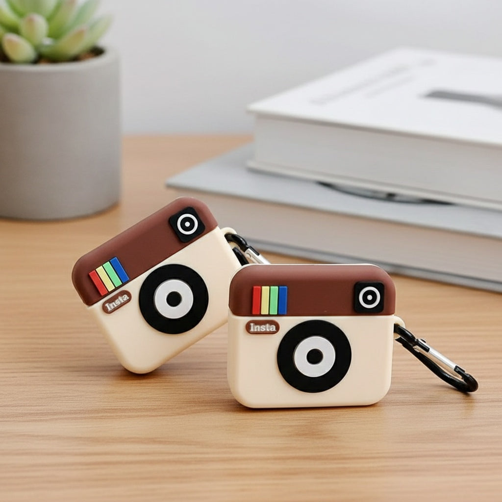 Premium Silicone Insta Airpod 1/2 Case