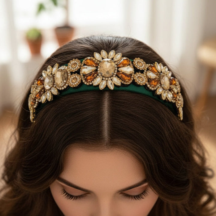 Fireworks Crystal Hair Band