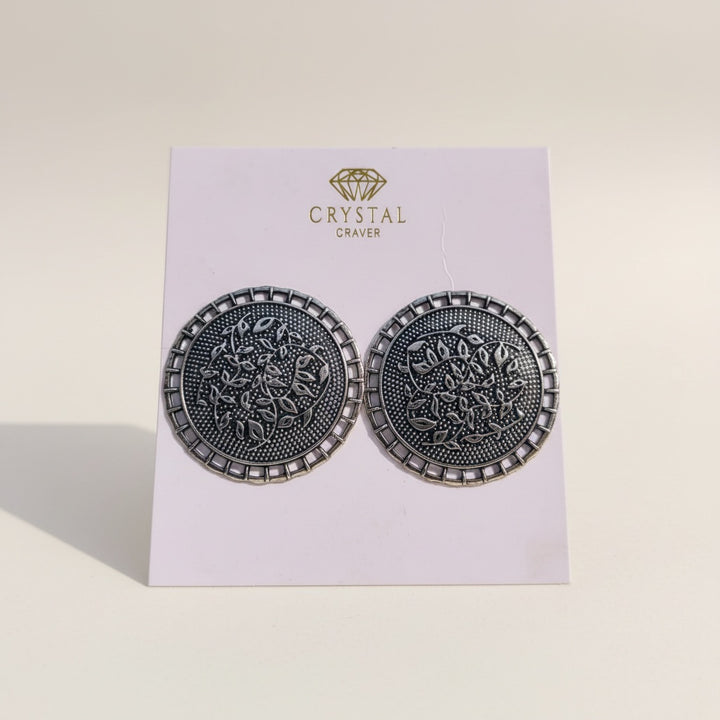 Light Weight Silver Stud Earrings