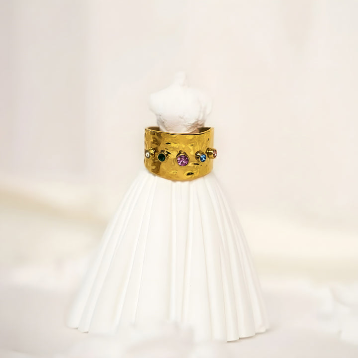 Aurora Stainless Steel Ring