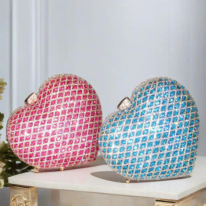 Grand Glitz Crystal Clutch Bag