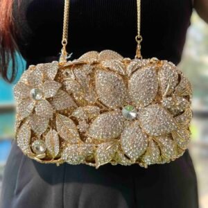 Gold clutch online sale